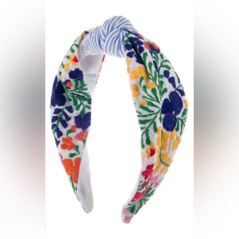 Mi Golondrina Multi-color Embroidered Headband